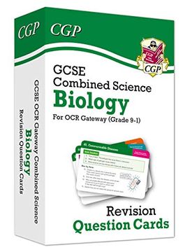 portada New 9-1 Gcse Combined Science: Biology ocr Gateway Revision Question Cards (Cgp Gcse Combined Science 9-1 Revision) 