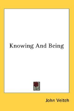portada knowing and being