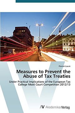 portada Measures to Prevent the Abuse of Tax Treaties