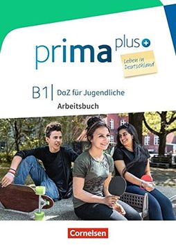 portada Prima Plus b1 - Leben in Deutschland - Arbeitsbuch mit Audio- und Lösungs-Downloads (en Alemán)