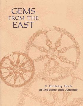 portada Gems From the East: A Birthday Book of Precepts and Axioms