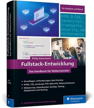 portada Fullstack-Entwicklung (in German)
