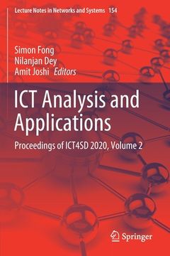 portada ICT Analysis and Applications: Proceedings of Ict4sd 2020, Volume 2 (in English)