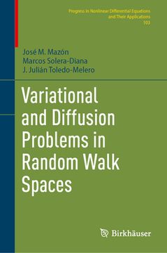 portada Variational and Diffusion Problems in Random Walk Spaces (en Inglés)