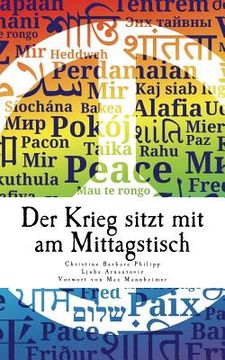 portada Der Krieg sitzt mit am Mittagstisch: Edition Aura Mundi (in German)