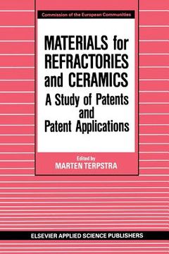 portada Materials for Refractories and Ceramics: A Study of Patents and Patent Applications (en Inglés)