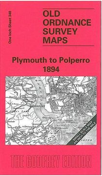 portada Plymouth to Polperro 1894: One Inch Sheet 348 (Old Ordnance Survey Maps)