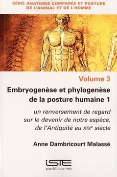 portada Embryogenèse et Phylogenèse de la Posture Humaine 1 (in French)