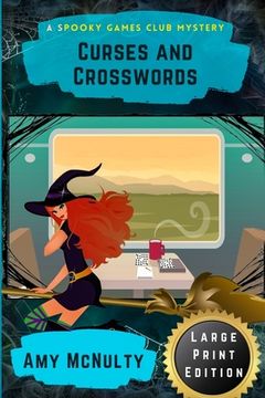 portada Curses and Crosswords: Large Print Edition (in English)