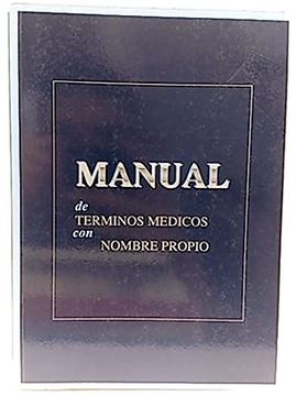 portada Manual de Terminos Medicos con Nombre Propio