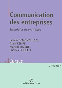 portada Communication des Entreprises: Stratégies et Pratiques (Cursus)