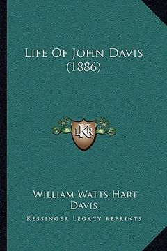 portada life of john davis (1886)