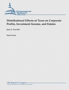 portada Distributional Effects of Taxes on Corporate Profits, Investment Income, and Estates (in English)