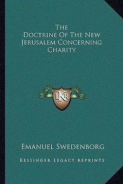 portada the doctrine of the new jerusalem concerning charity (in English)