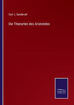 portada Die Thierarten des Aristoteles (en Alemán)