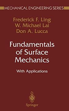 portada Fundamentals of Surface Mechanics: With Applications (en Inglés)