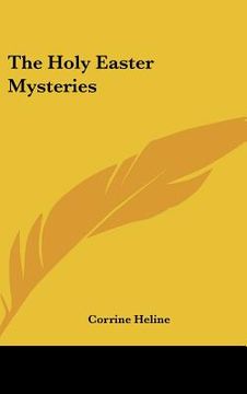 portada the holy easter mysteries (en Inglés)