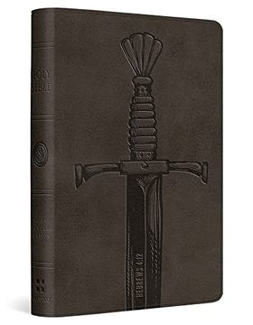 portada Esv Compact Bible (Trutone, Silver, Sword Design) (en Inglés)