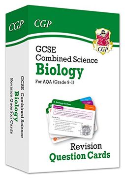 portada New 9-1 GCSE Combined Science: Biology AQA Revision Question Cards (Paperback) (en Inglés)
