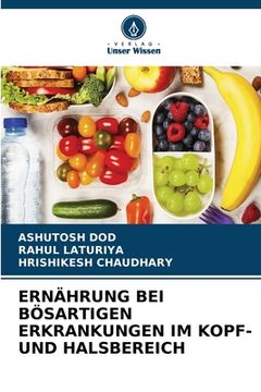 portada Ernährung Bei Bösartigen Erkrankungen Im Kopf- Und Halsbereich (en Alemán)