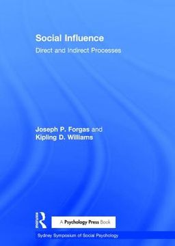 portada Social Influence: Direct and Indirect Processes (en Inglés)