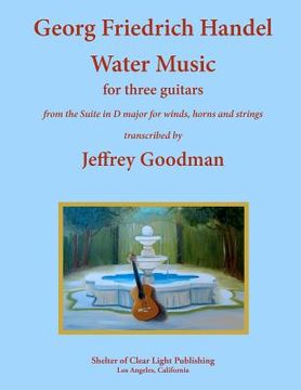 portada georg friedrich handel water music for three guitars (en Inglés)