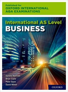 portada International as Level Business for Oxford International aqa Examinations (in English)