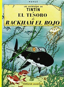 portada El Tesoro de Rackham el Rojo  las Aventuras de Tintin  Encuadernado