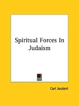 portada spiritual forces in judaism (en Inglés)