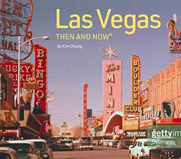 portada Las Vegas Then and Now: Revised Fifth Edition (in English)