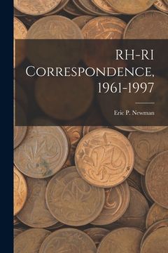 portada RH-RI Correspondence, 1961-1997 (en Inglés)