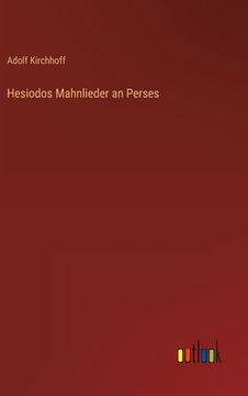 portada Hesiodos Mahnlieder an Perses (in German)