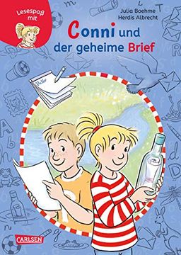 portada Lesespaß mit Conni: Conni und der Geheime Brief (Zum Lesenlernen) (en Alemán)