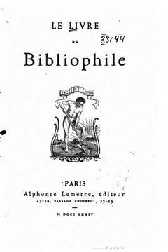portada Le Livre Du Bibliophile (in French)