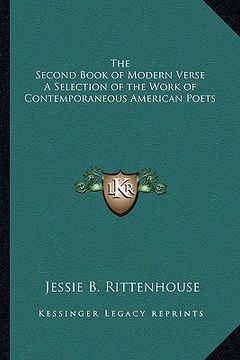portada the second book of modern verse a selection of the work of contemporaneous american poets
