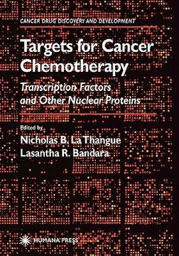portada targets for cancer chemotherapy (en Inglés)