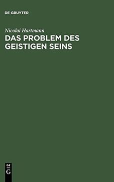 portada Das Problem des Geistigen Seins (en Alemán)