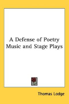 portada a defense of poetry music and stage plays