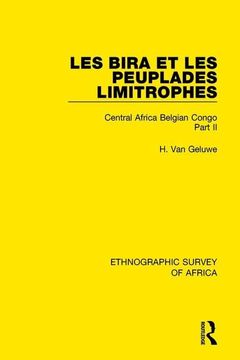 portada Les Bira Et Les Peuplades Limitrophes: Central Africa Belgian Congo Part II (en Inglés)