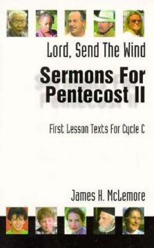 portada lord, send the wind: first lesson sermons for pentecost middle third, cycle c (en Inglés)