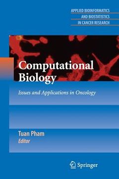 portada computational biology: issues and applications in oncology (en Inglés)