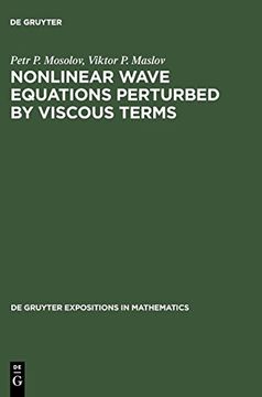 portada Nonlinear Wave Equations Perturbed by Viscous Terms (en Inglés)