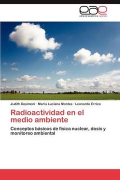 portada radioactividad en el medio ambiente (en Inglés)