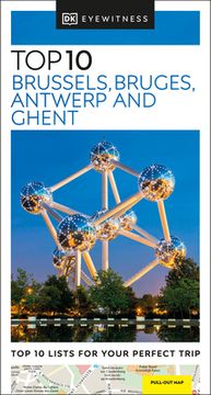 portada Dk Eyewitness top 10 Brussels, Bruges, Antwerp and Ghent (Pocket Travel Guide) (in English)