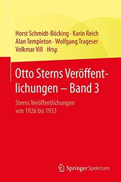 portada Otto Sterns Veröffentlichungen - Band 3: Sterns Veröffentlichungen von 1926 bis 1933 