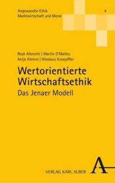 portada Wertorientierte Wirtschaftsethik: Das Jenaer Modell (en Alemán)