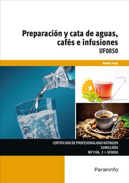 portada Preparación y Catas de Aguas Cafés e Infusiones (in Spanish)