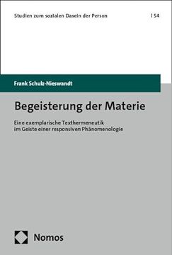 portada Begeisterung der Materie (en Alemán)