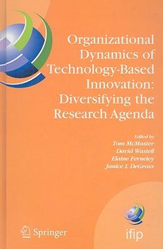 portada organizational dynamics of technology-based innovation: diversifying the research agenda (en Inglés)