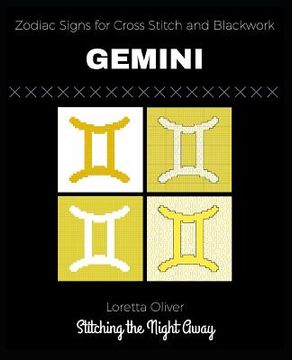 portada Gemini Zodiac Signs for Cross Stitch and Blackwork (in English)
